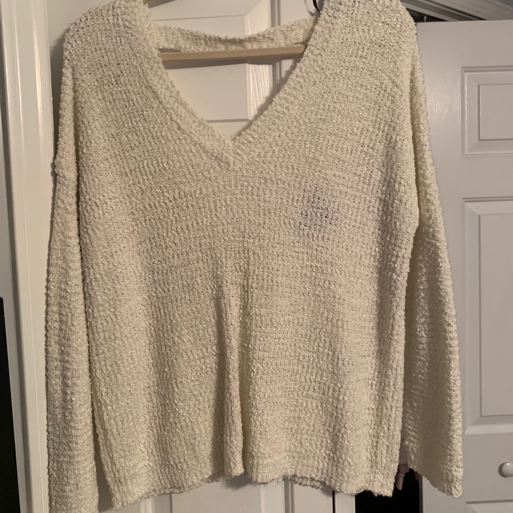 Forever 21 white sweater